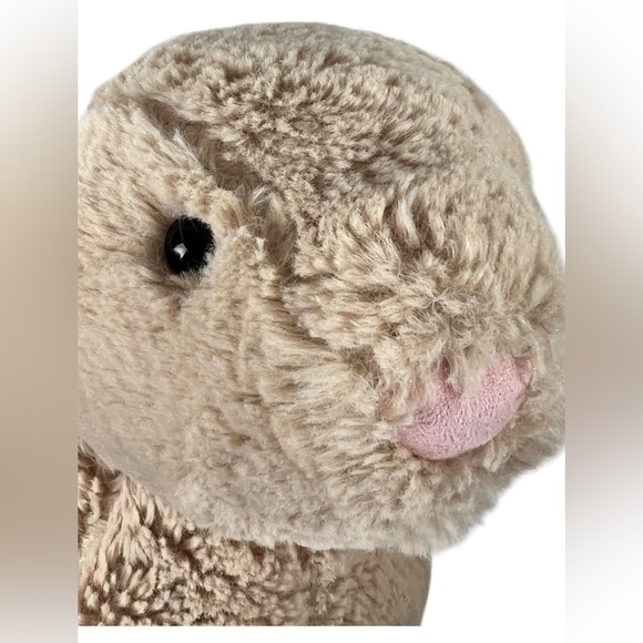 Jellycat Bunny Plush Bashful Rabbit Tan Doll 14” Soft Cute Cuddle Baby Kids EUC - Picture 5 of 6